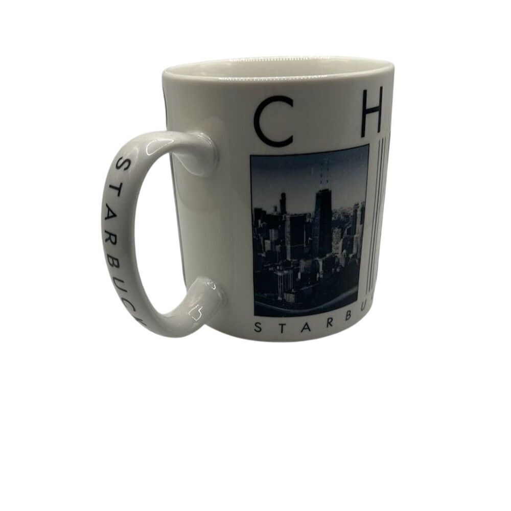 Starbucks City Scenes Chicago Mug 2003 Illinois Coffee Cup